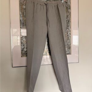 Mexx Women’s Drawstring Slim Joggers - Taupe Gray